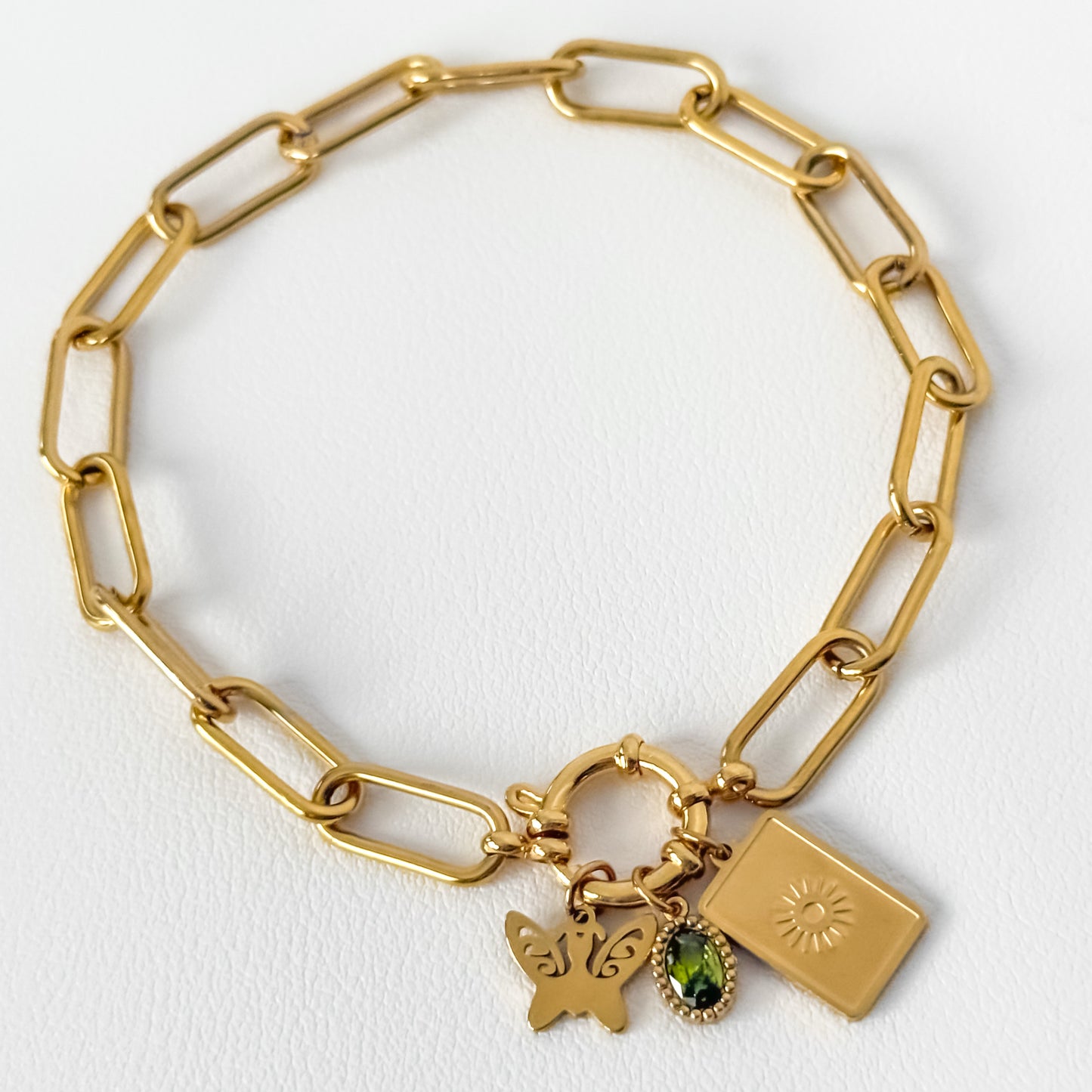 15mm Paperclip Bracelet