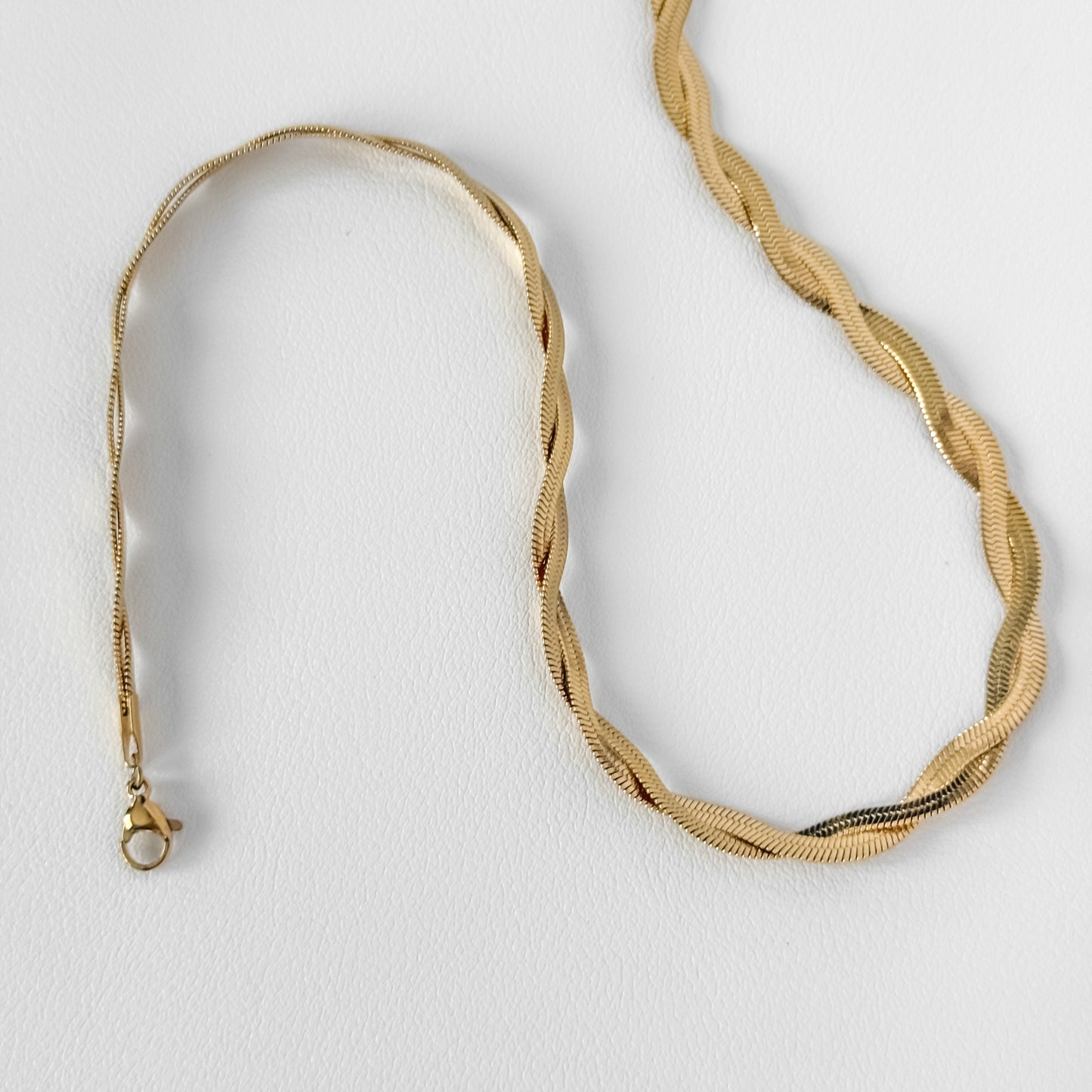 Double Herringbone Necklace