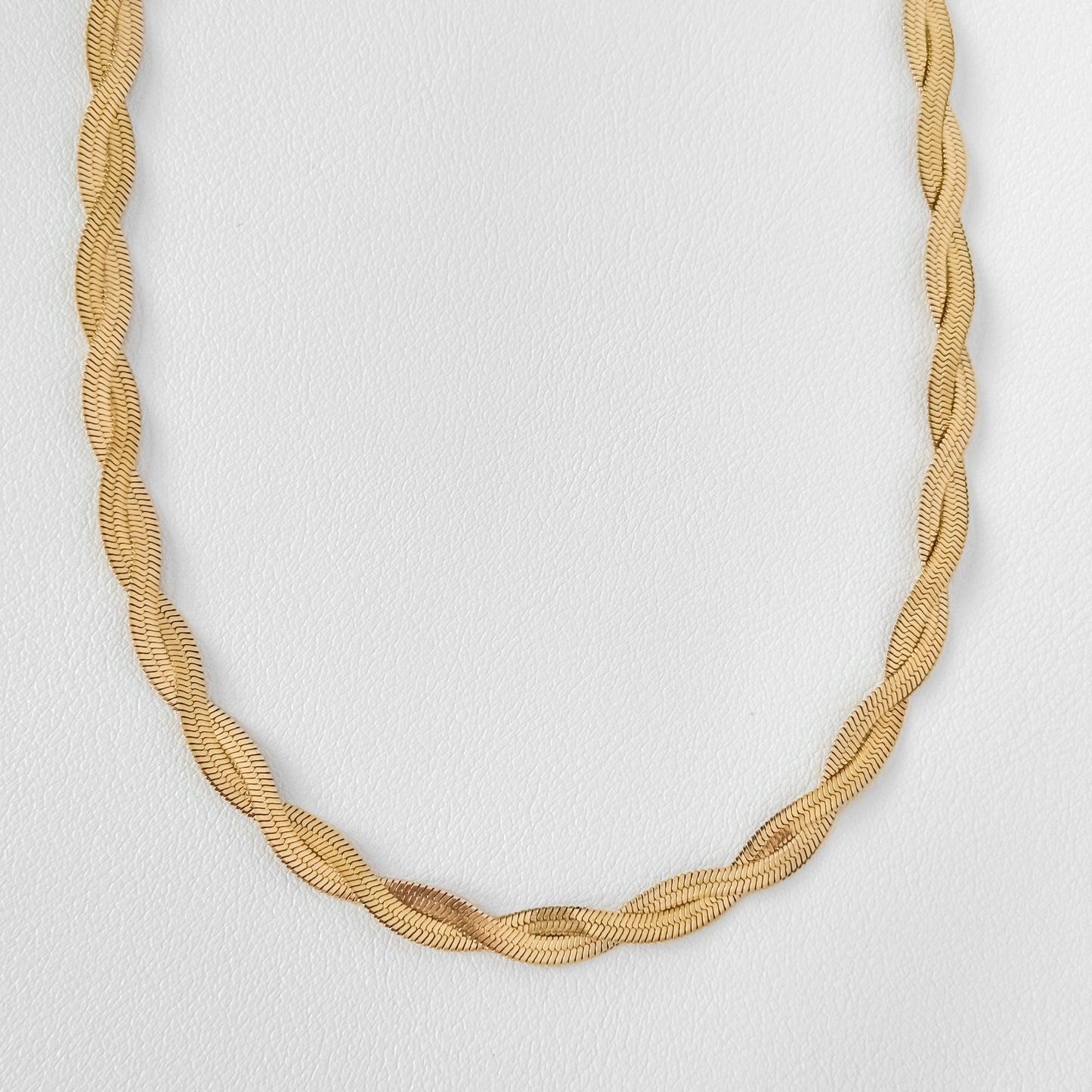 Double Herringbone Necklace