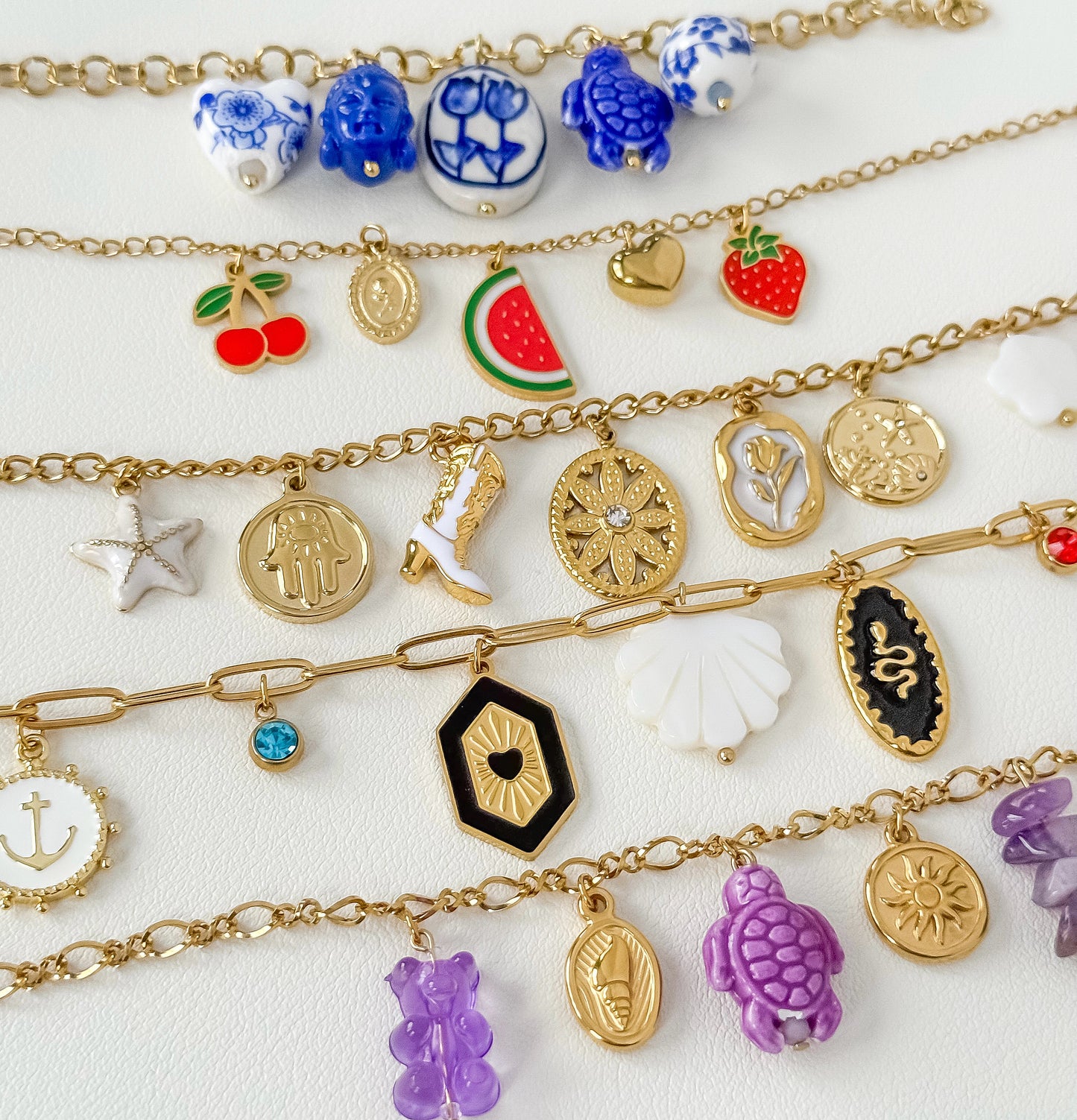 Round Bead Charms