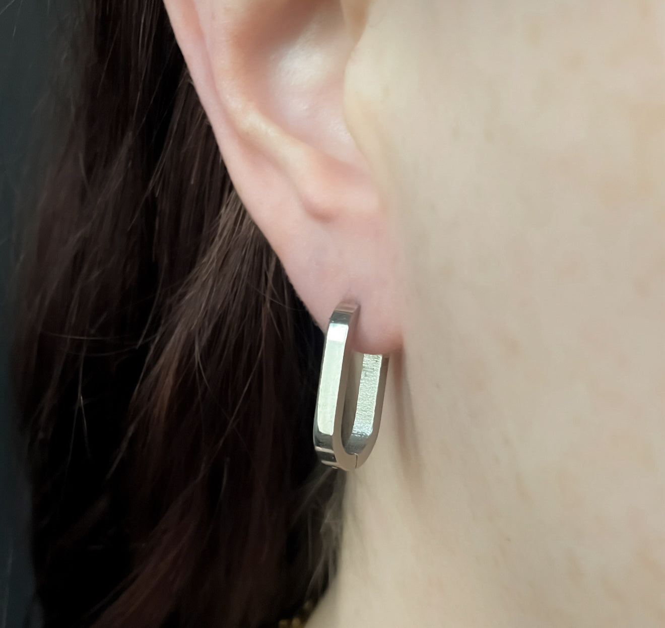 21mm Oval Hoops