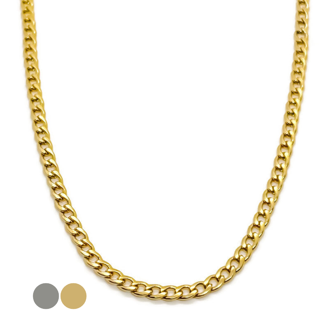 4mm Curb Necklace