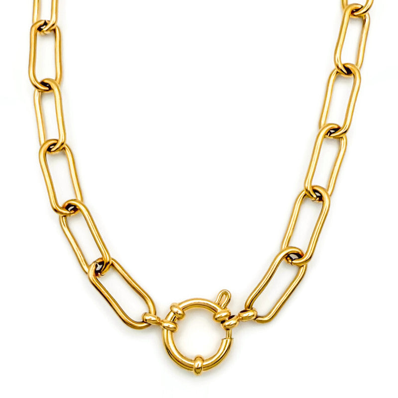 Paperclip Choker Necklace
