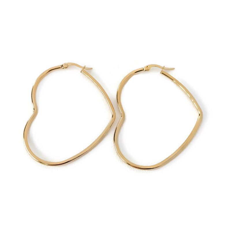 42mm Heart Hoops