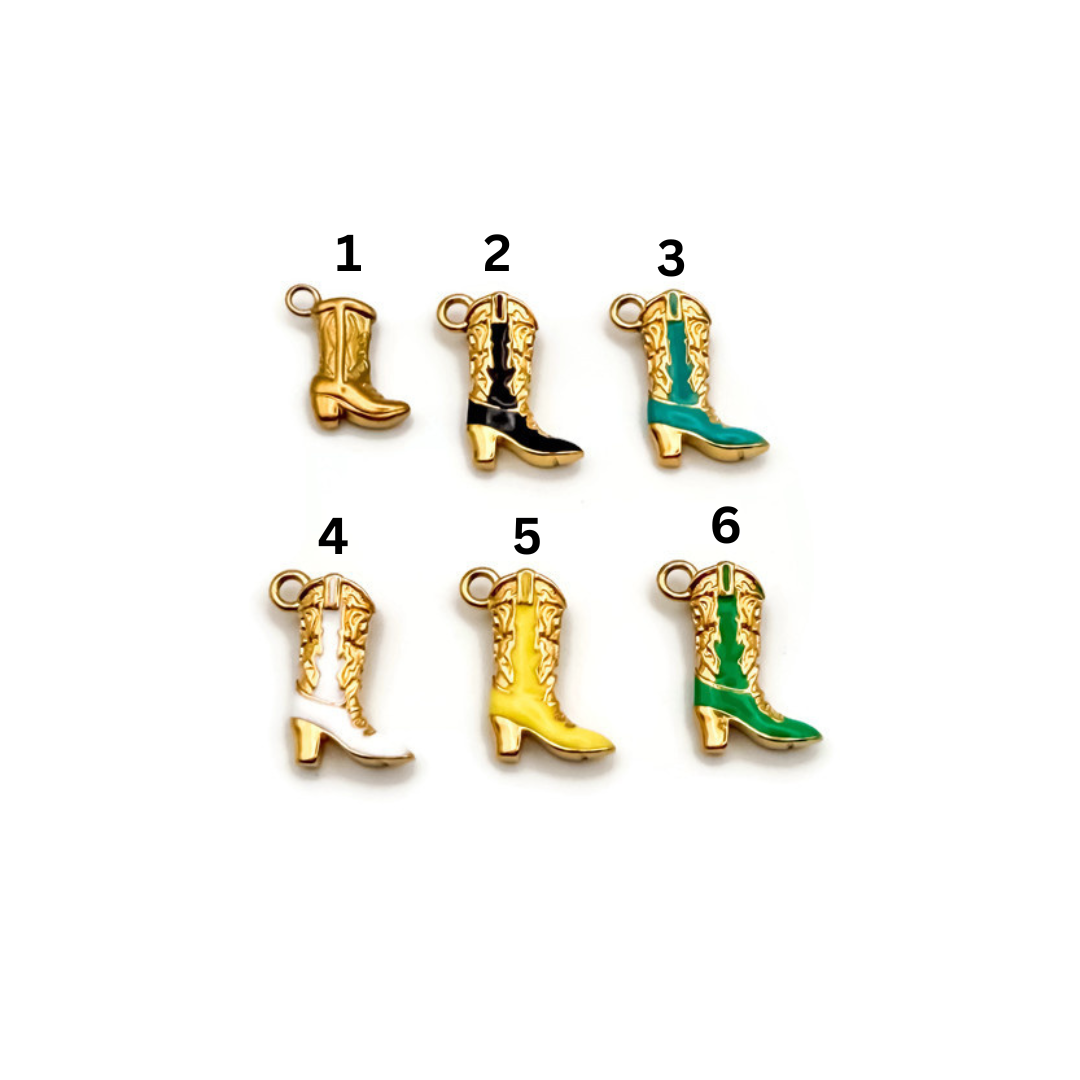 Cowboy Boot Charms