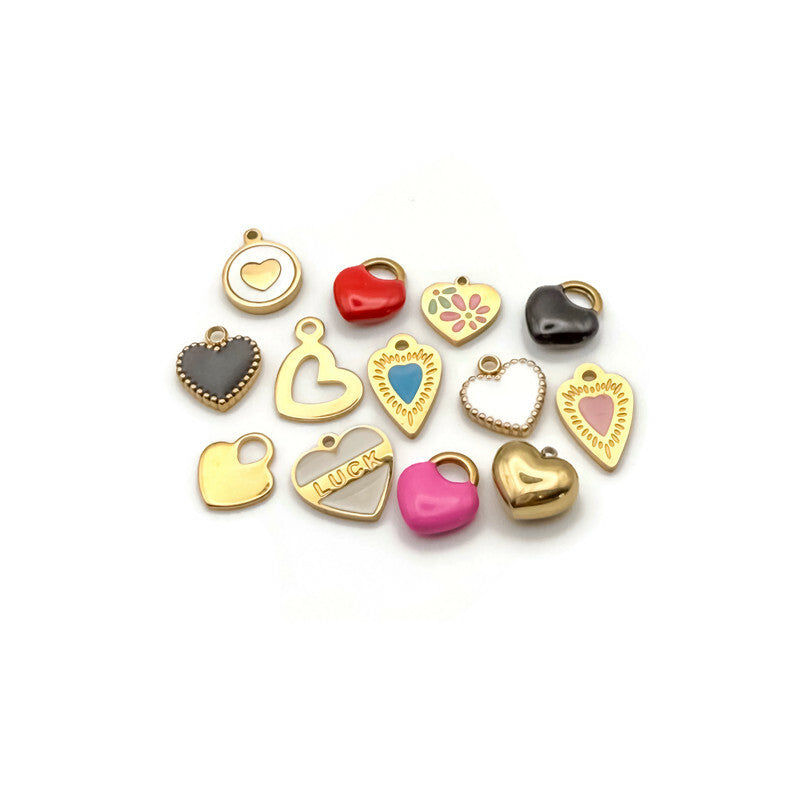 Small Heart Charms
