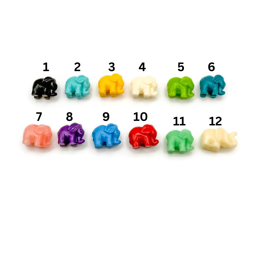 Elephant Bead Charms