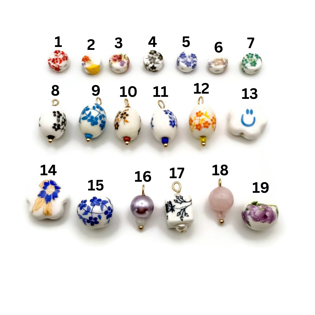 Round Bead Charms