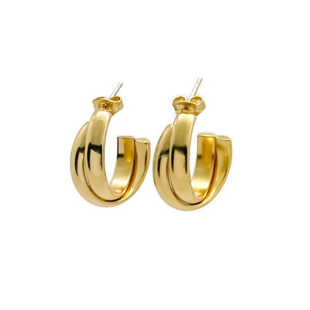 Twisted Half Hoops