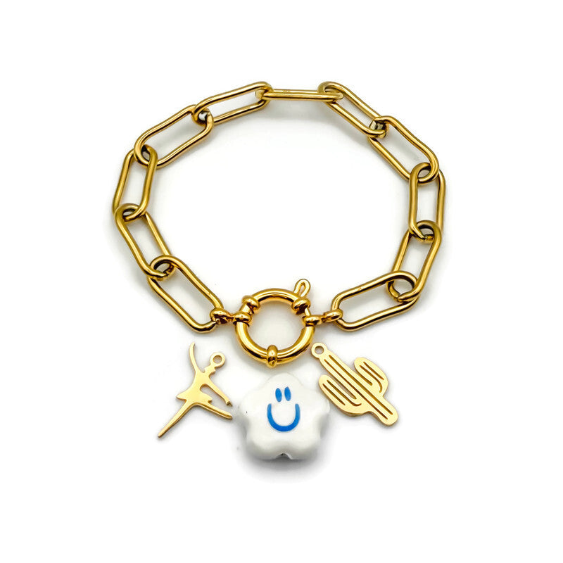 15mm Paperclip Bracelet