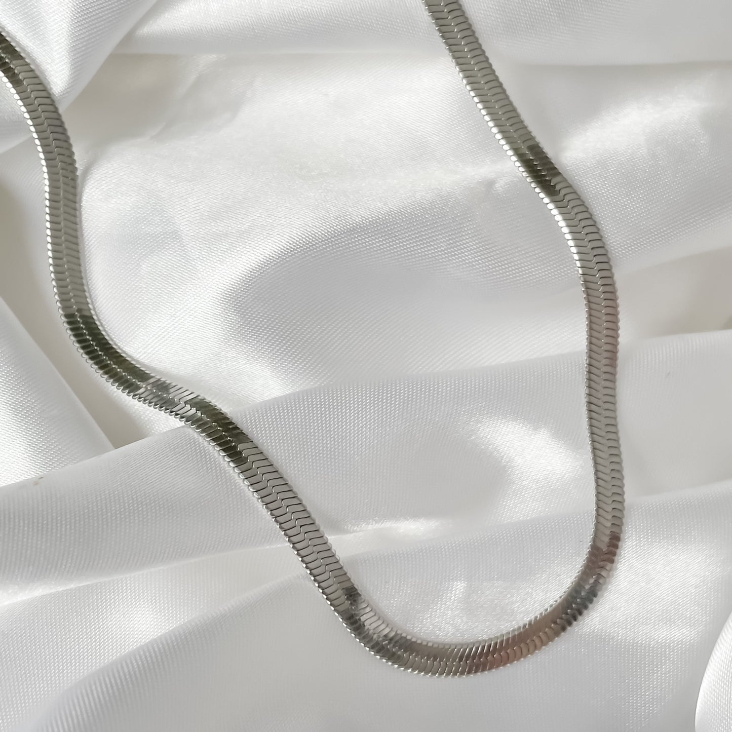4mm Herringbone Necklace