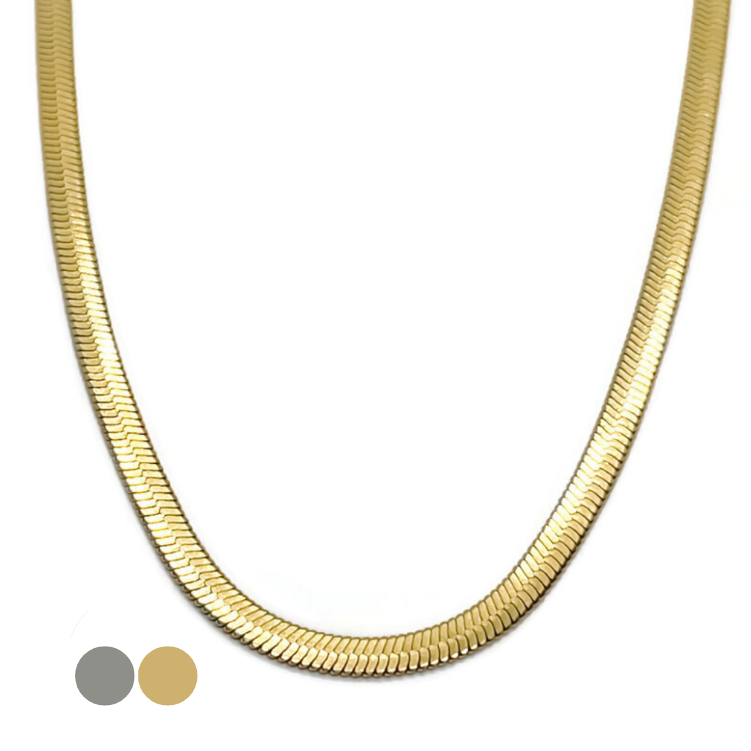 4mm Herringbone Necklace