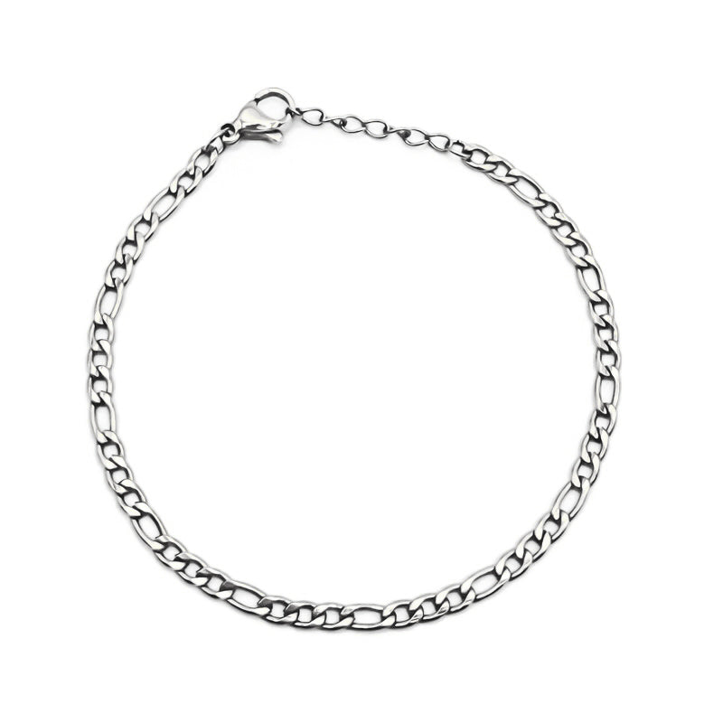 4mm Figaro Bracelet