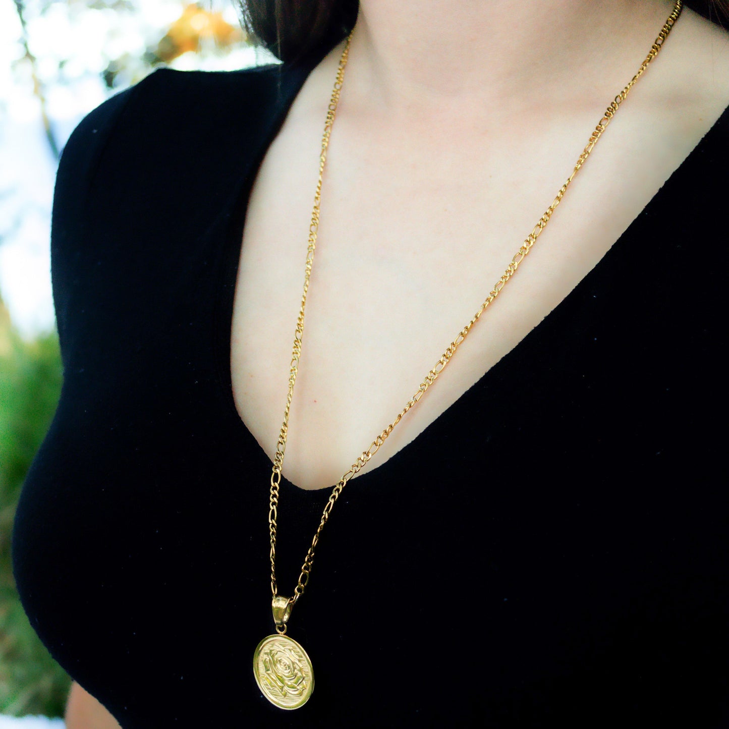Rose Necklace (2 sides) - Krave & Co | Stylish Jewelry and Accessories. Shop our Sale.