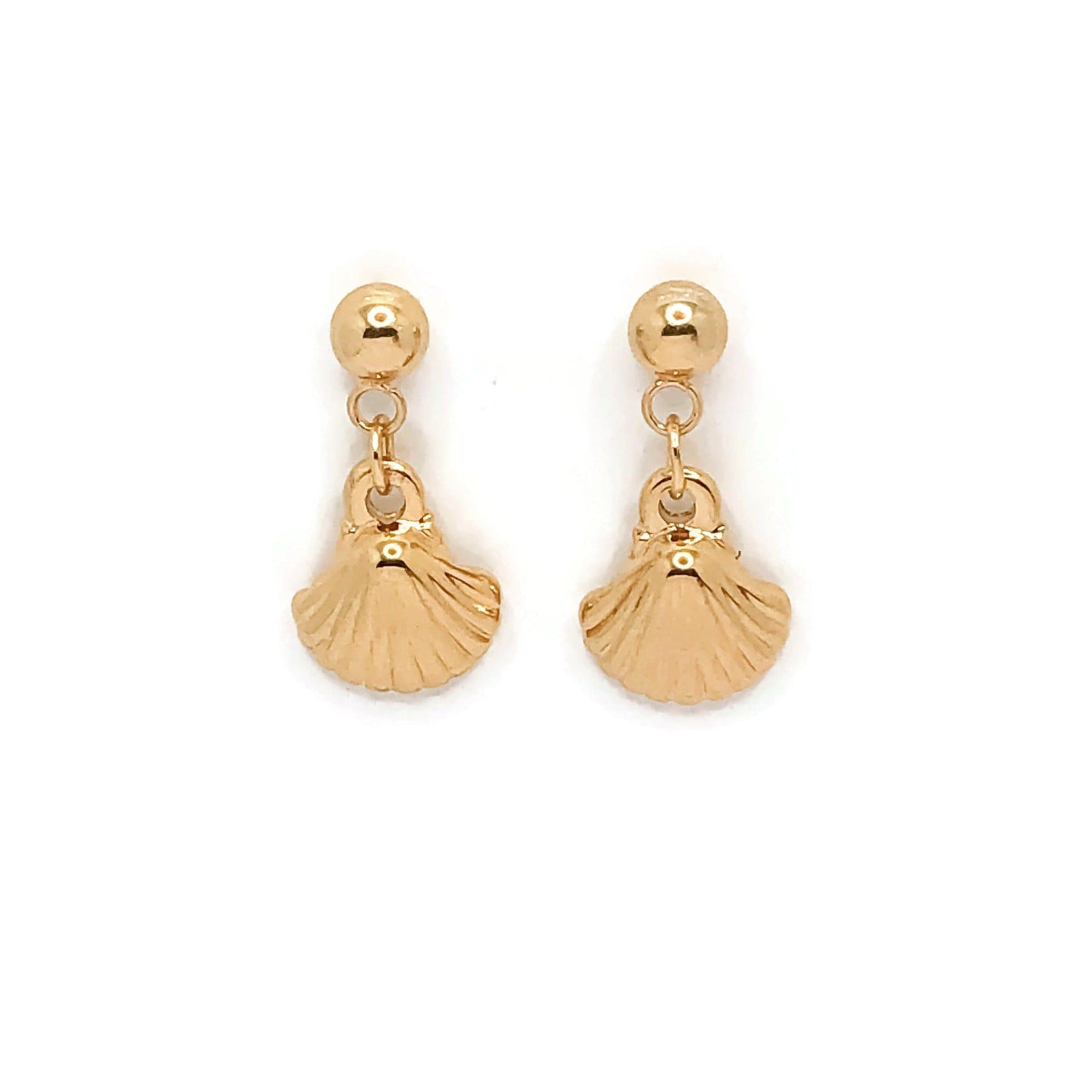 Seashell Studs - Krave & Co | Stylish Jewelry and Accessories. Shop our Sale.
