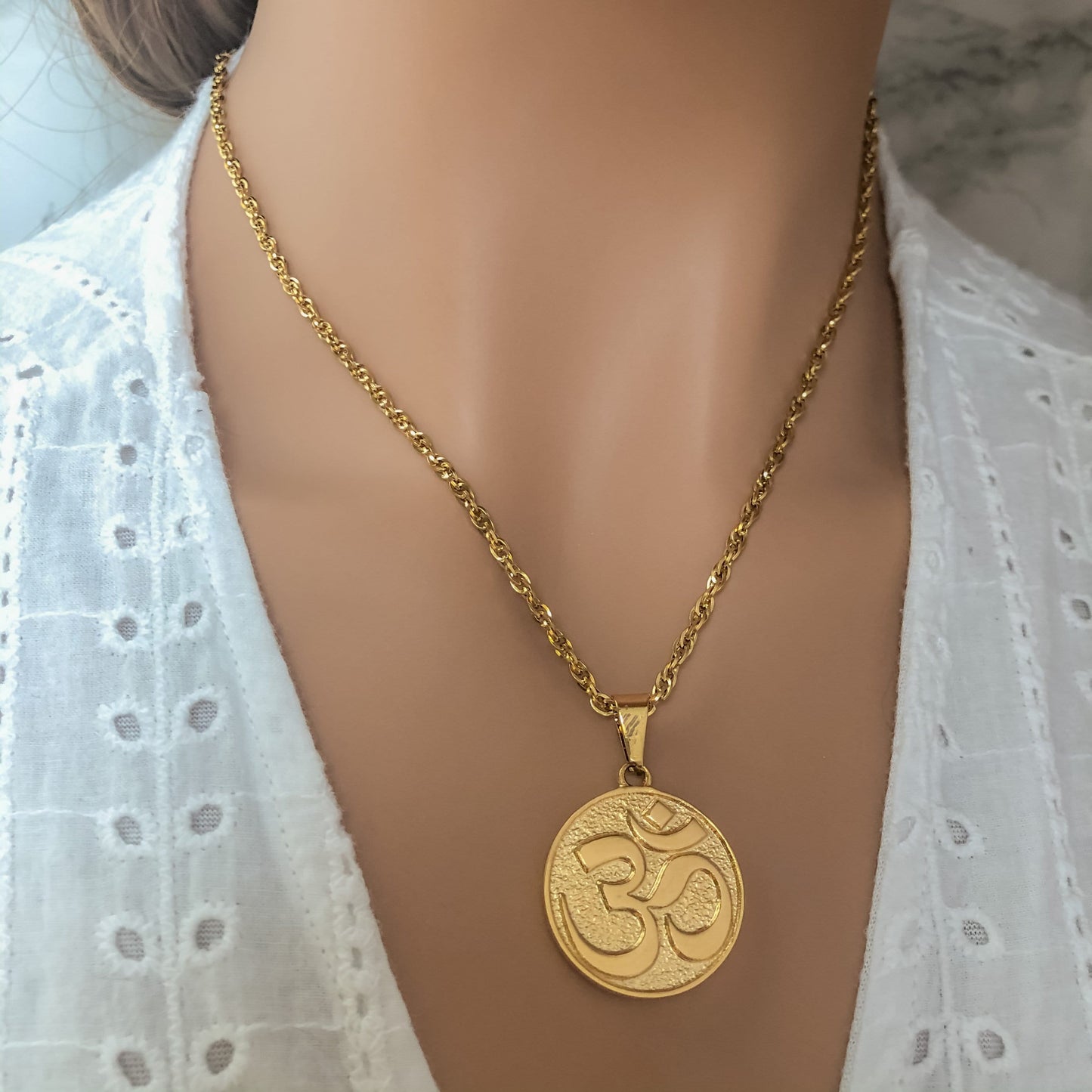 Om Necklace - Krave & Co | Stylish Jewelry and Accessories. Shop our Sale.