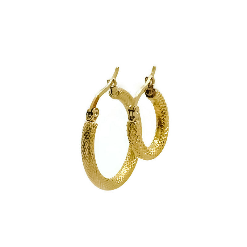 Textured Hoops