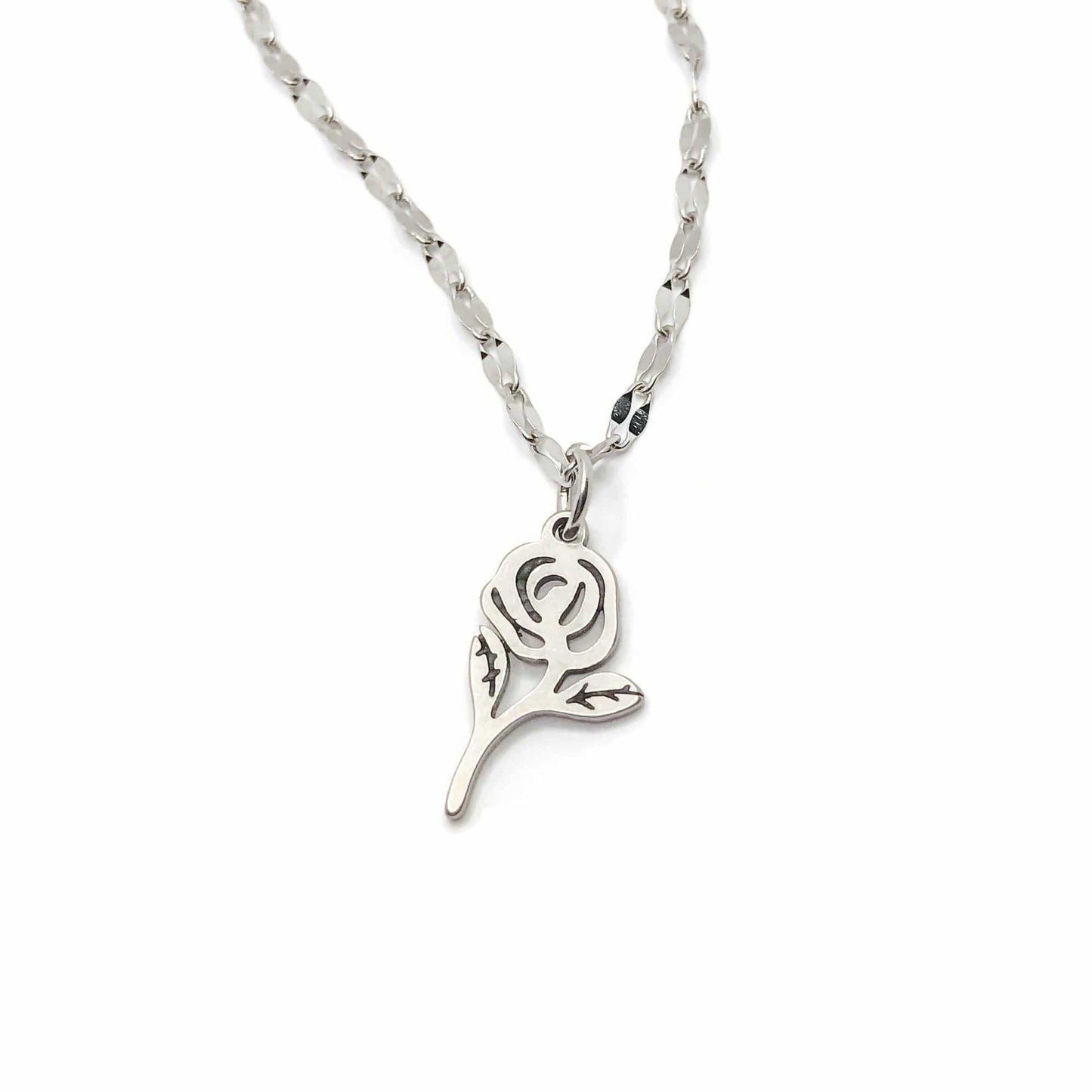 Small Rose Necklace - Krave & Co | Stylish Jewelry and Accessories. Shop our Sale.