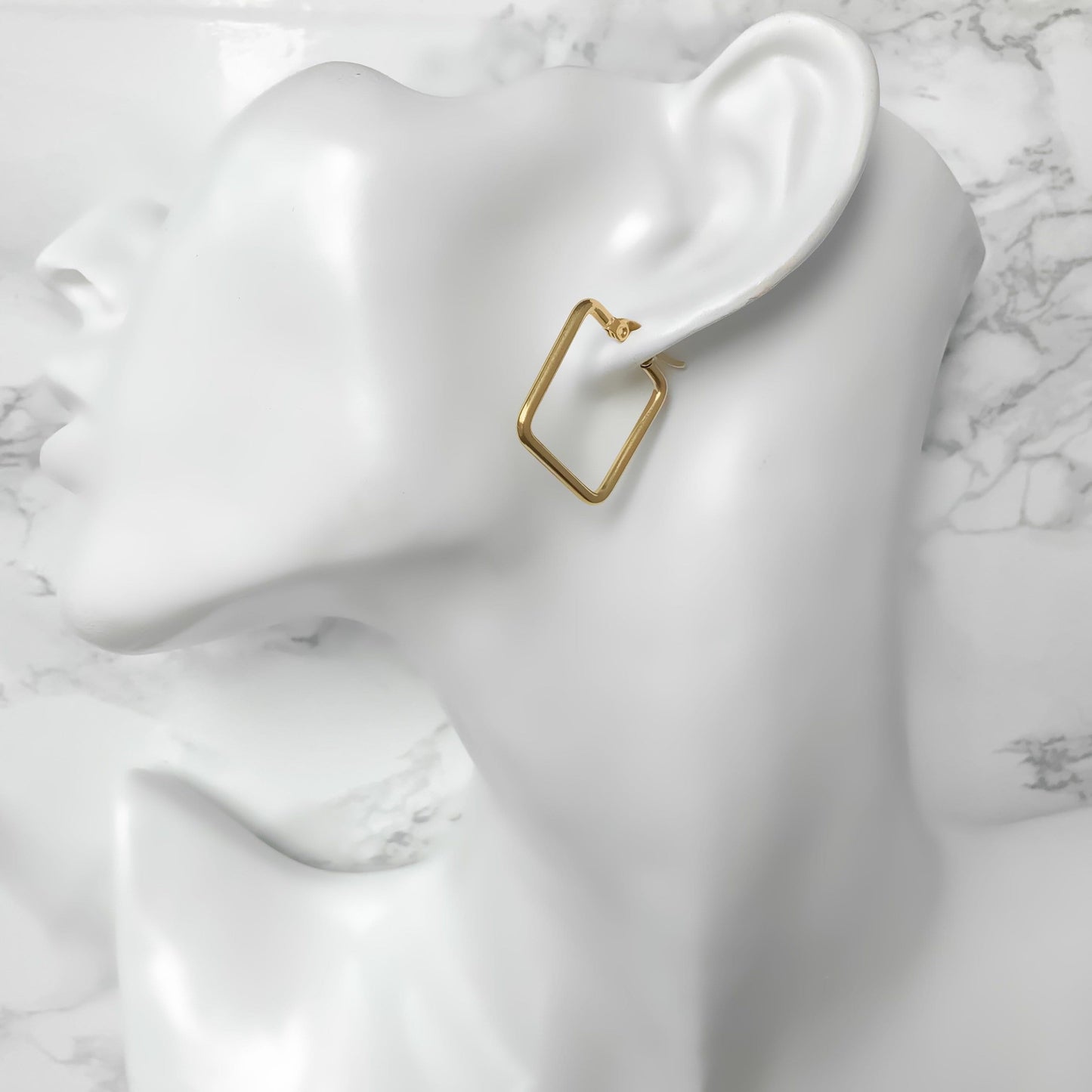 Squared Up Hoops - Krave & Co | Stylish Jewelry and Accessories. Shop our Sale.