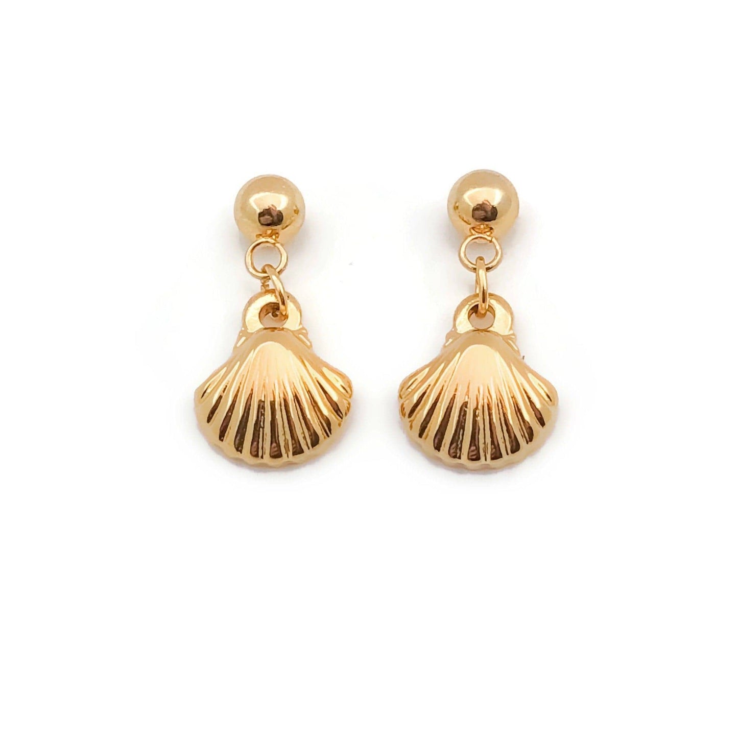 Seashell Studs - Krave & Co | Stylish Jewelry and Accessories. Shop our Sale.