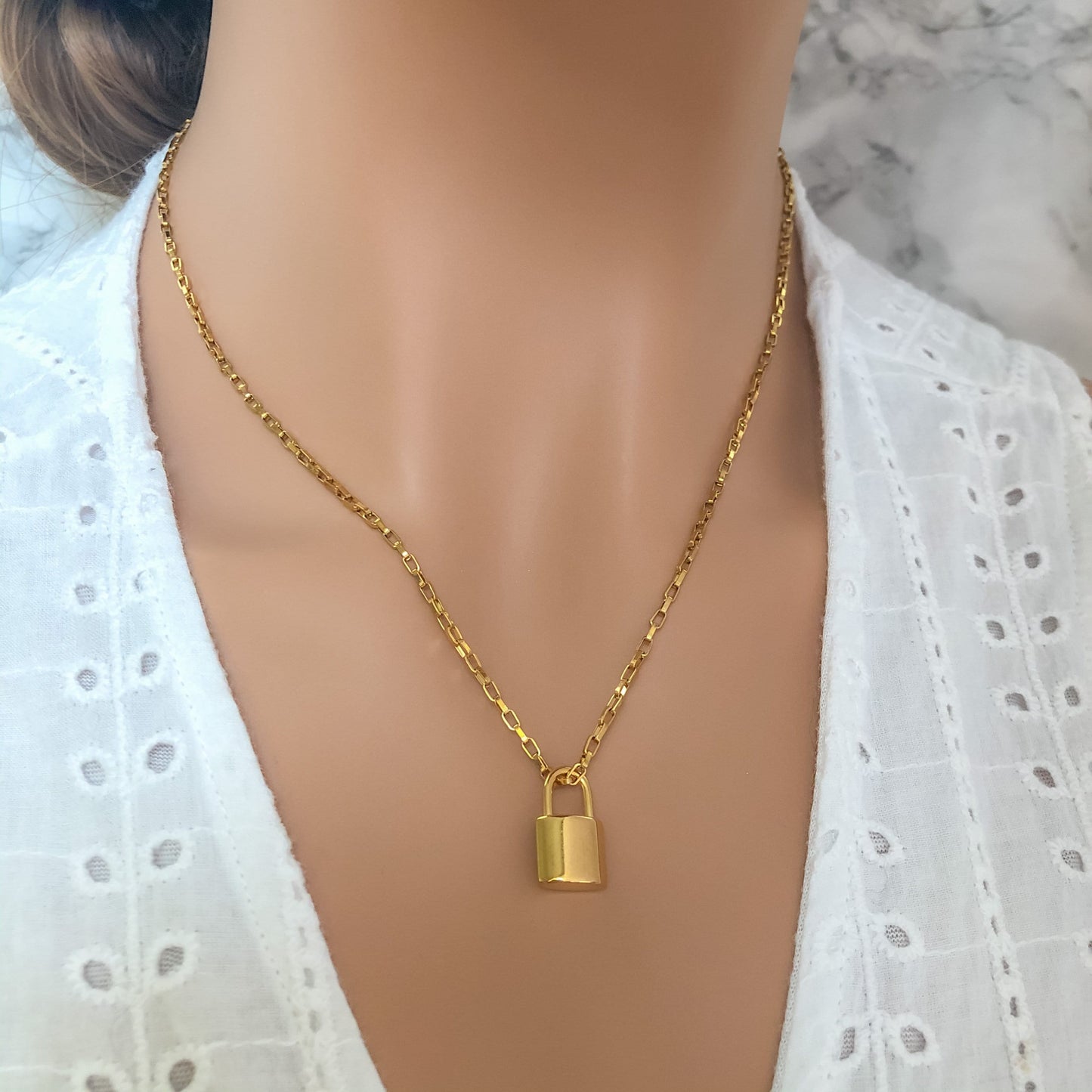Lock On Necklace - Krave & Co | Stylish Jewelry and Accessories. Shop our Sale.