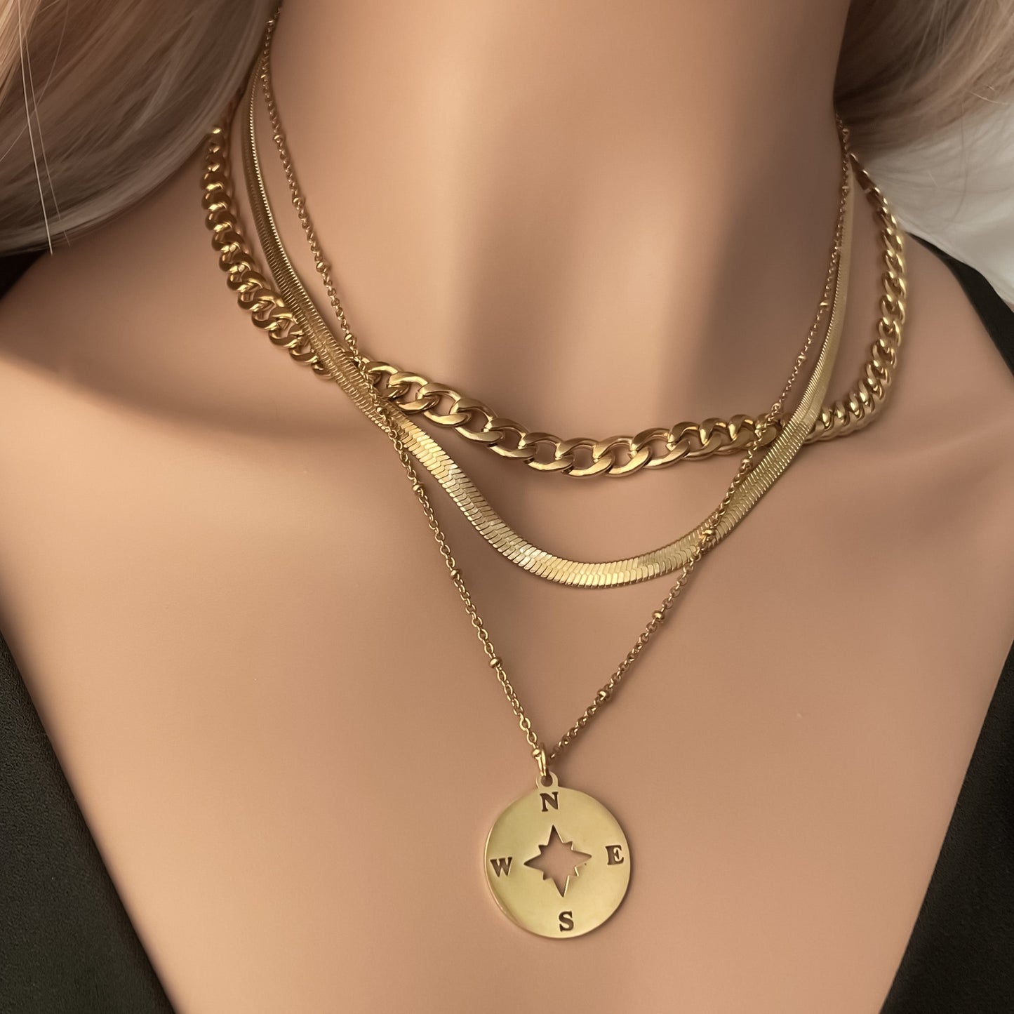 4mm Herringbone Necklace