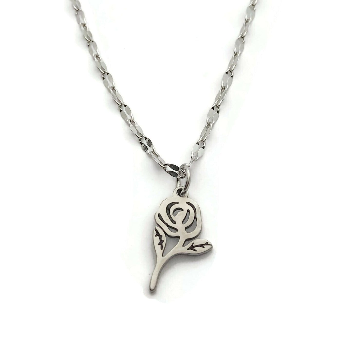 Small Rose Necklace - Krave & Co | Stylish Jewelry and Accessories. Shop our Sale.