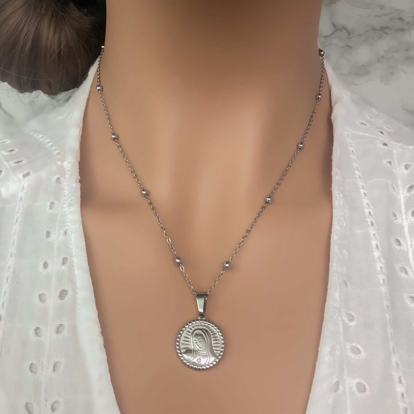 Blessed Mother Necklace - Krave & Co | Stylish Jewelry and Accessories. Shop our Sale.