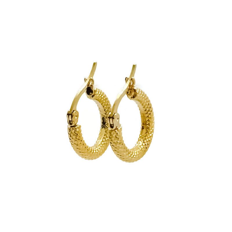 Textured Hoops