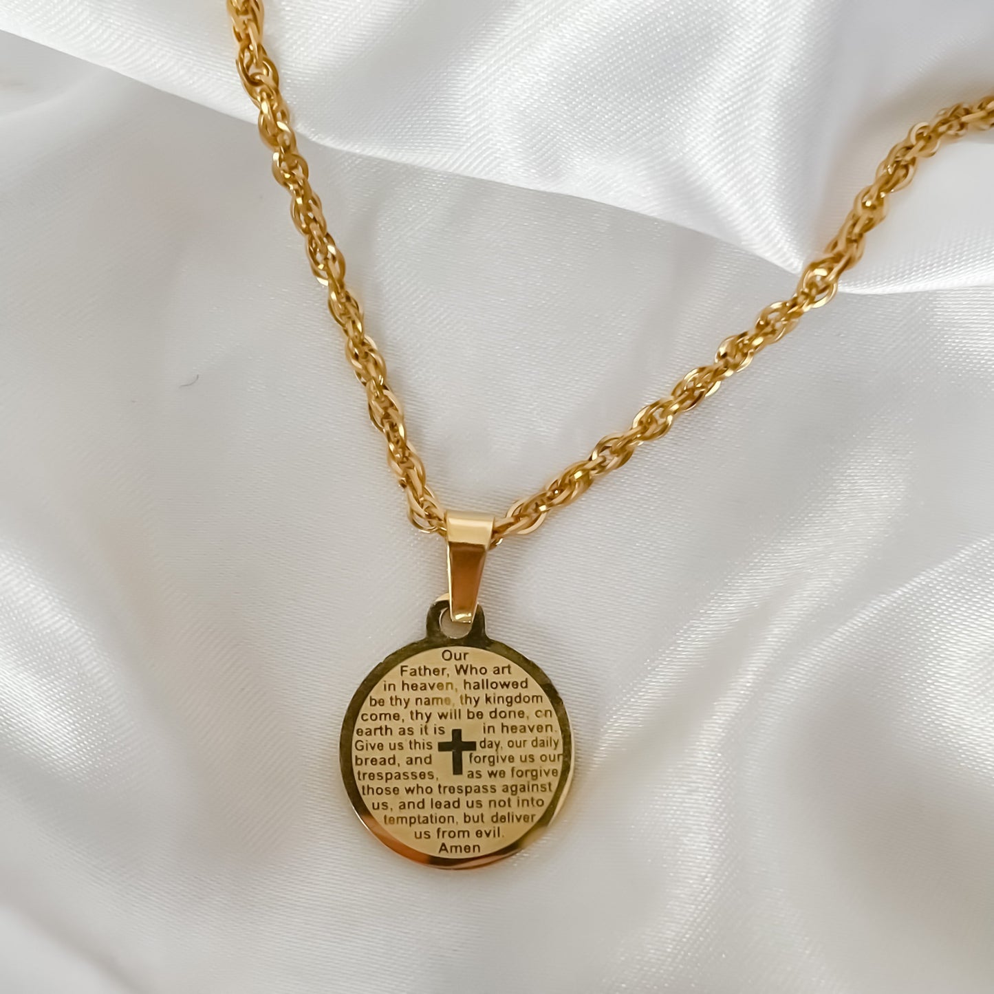 Lord’s Prayer Medallion
