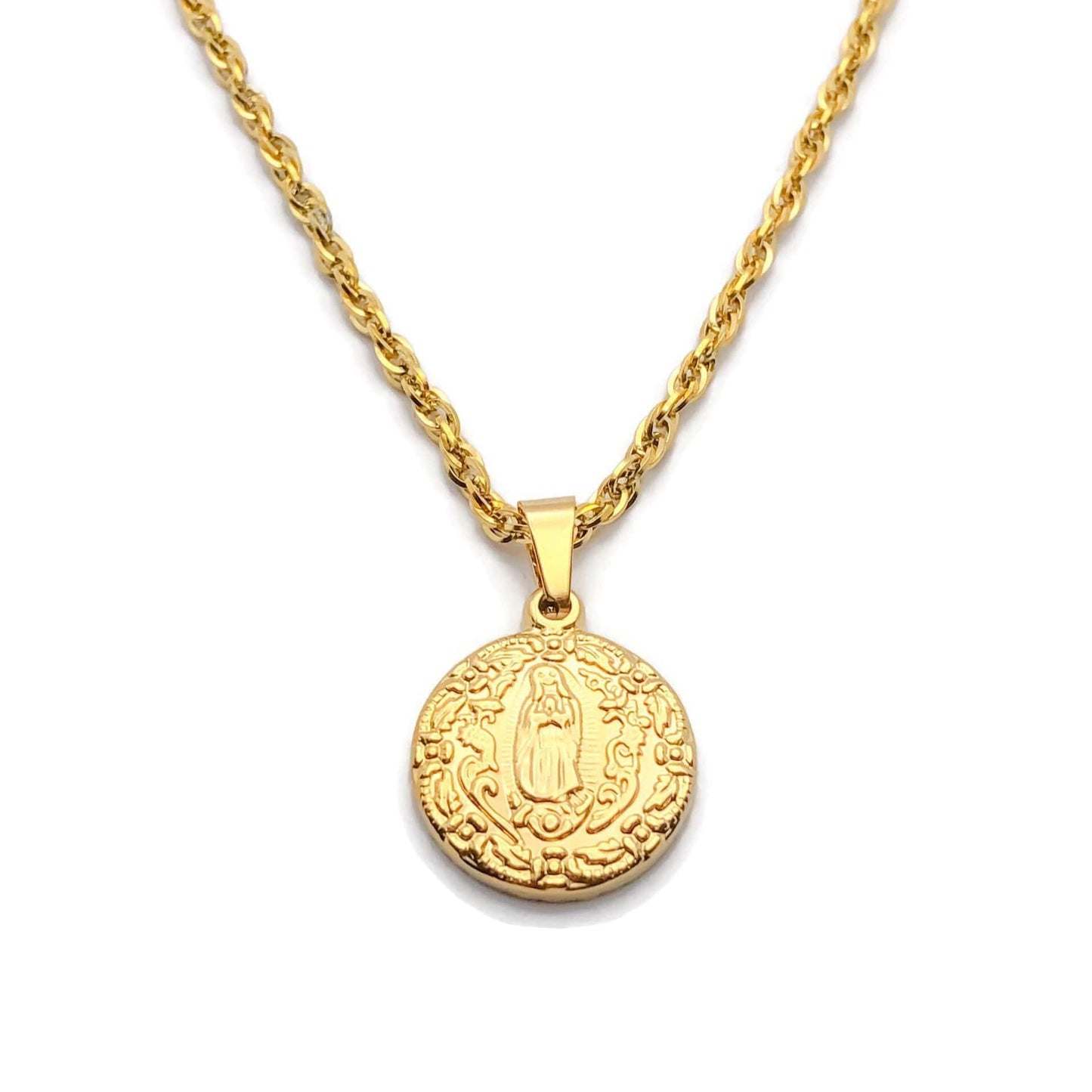 Our Lady of Guadalupe Necklace - Krave & Co | Stylish Jewelry and Accessories. Shop our Sale.