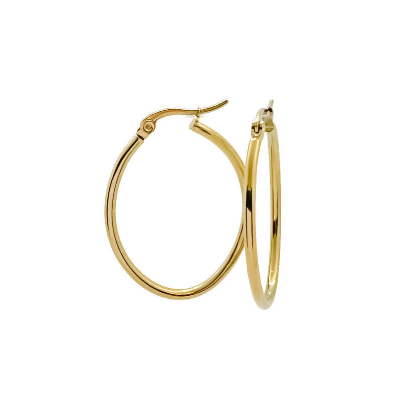 Oval Hoops