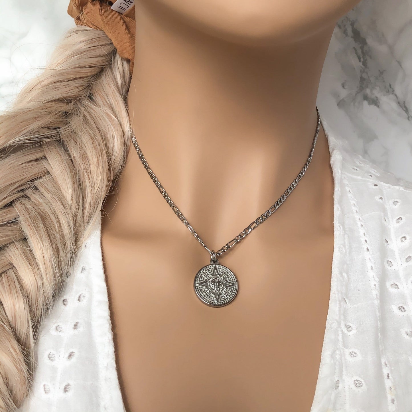 Aztec Medallion Necklace - Krave & Co | Stylish Jewelry and Accessories. Shop our Sale.