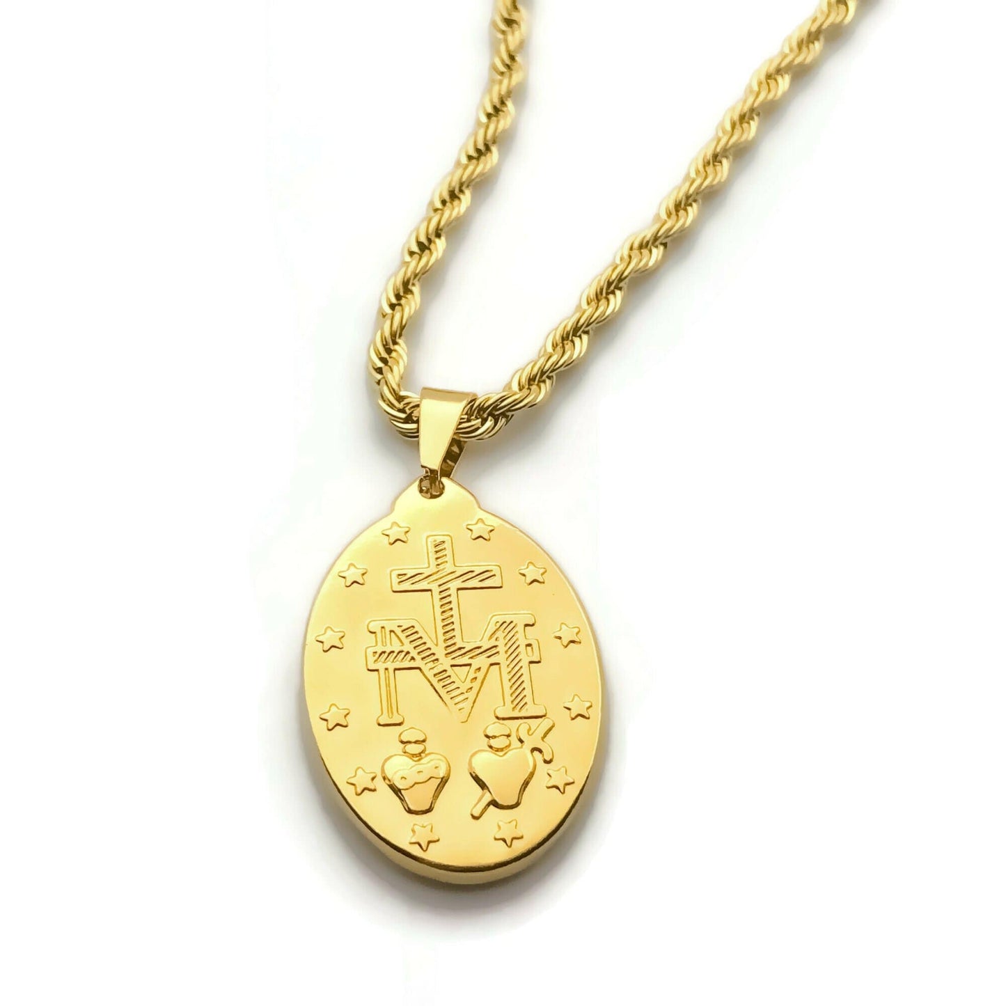 Our Lady of Graces Necklace *2 Sides - Krave & Co | Stylish Jewelry and Accessories. Shop our Sale.