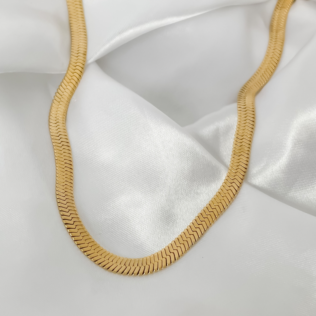 4mm Herringbone Necklace