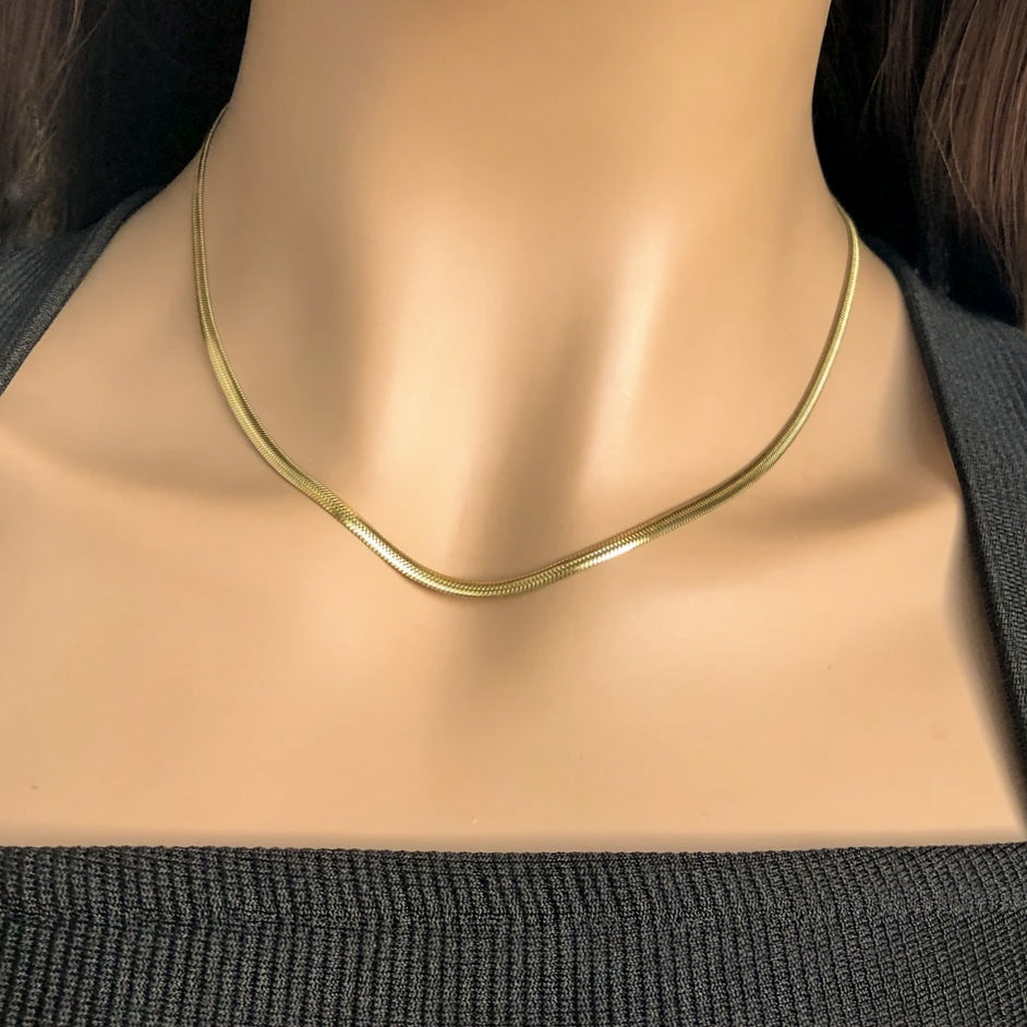 Demi Herringbone Necklace - Krave & Co | Stylish Jewelry and Accessories. Shop our Sale.