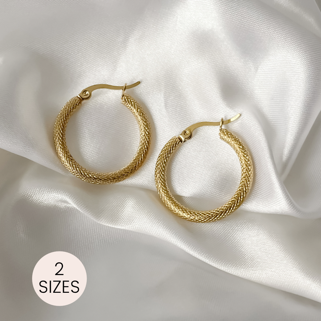 Textured Hoops