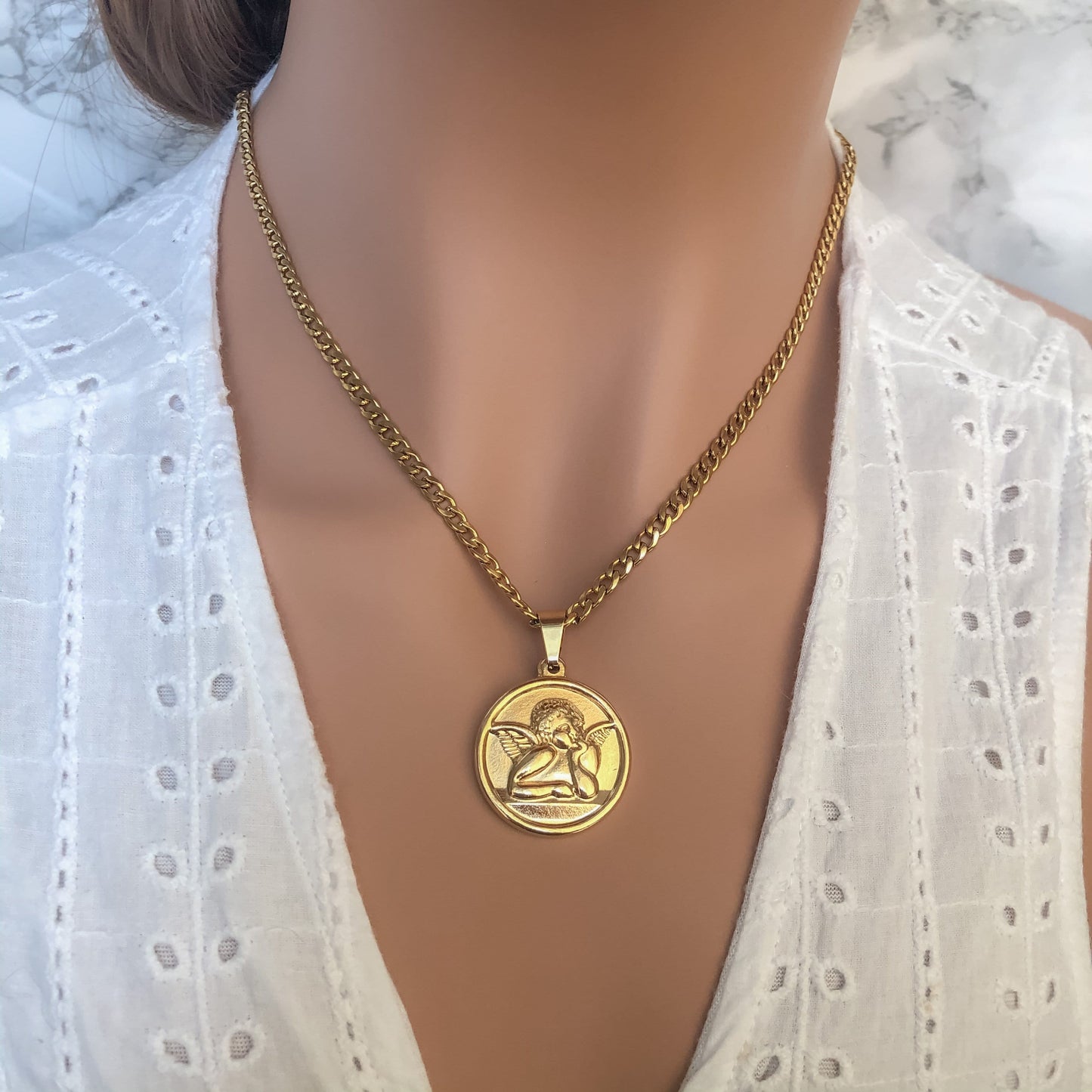 Guardian Angel Necklace - Krave & Co | Stylish Jewelry and Accessories. Shop our Sale.
