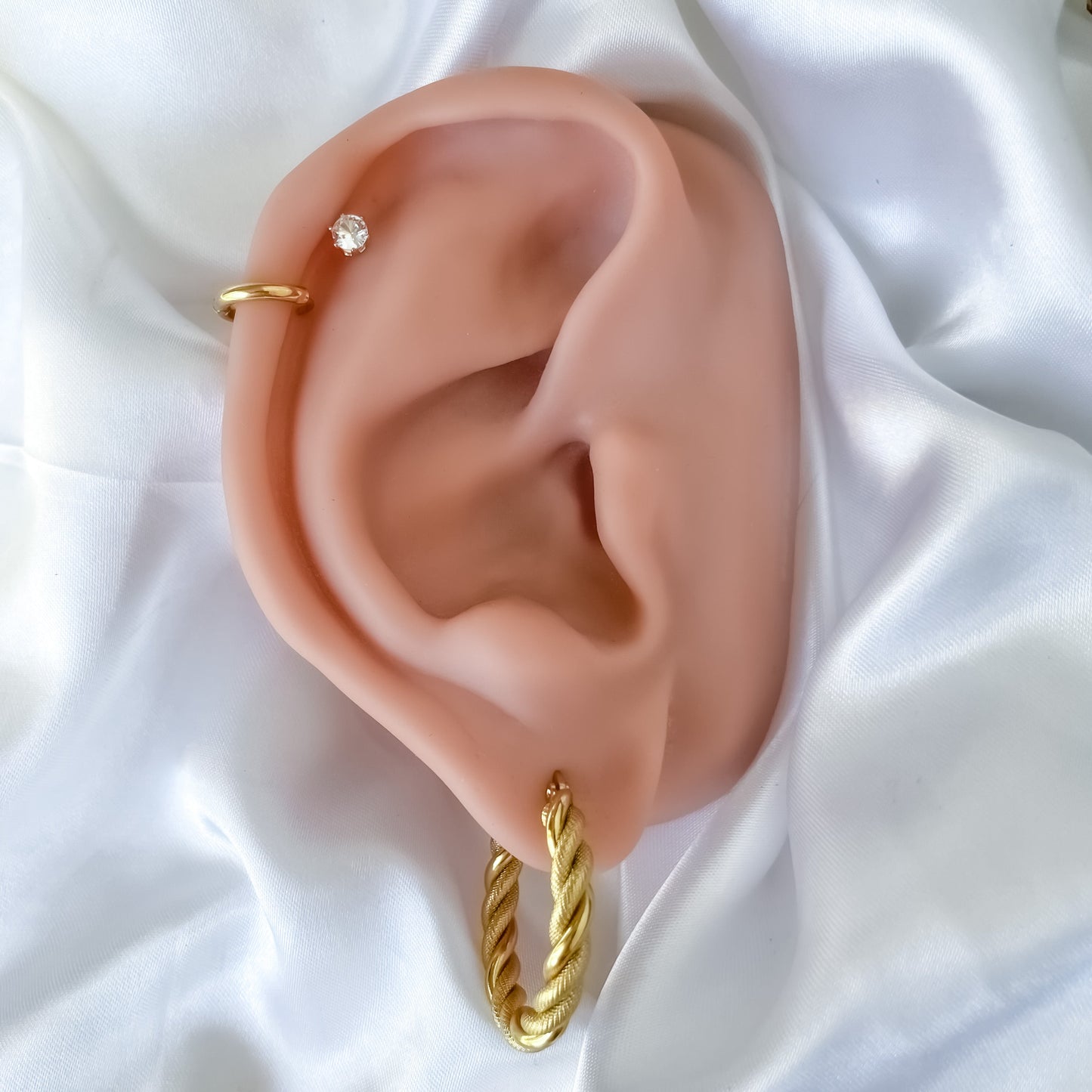 Tessa Hoops - Krave & Co | Stylish Jewelry and Accessories. Shop our Sale.