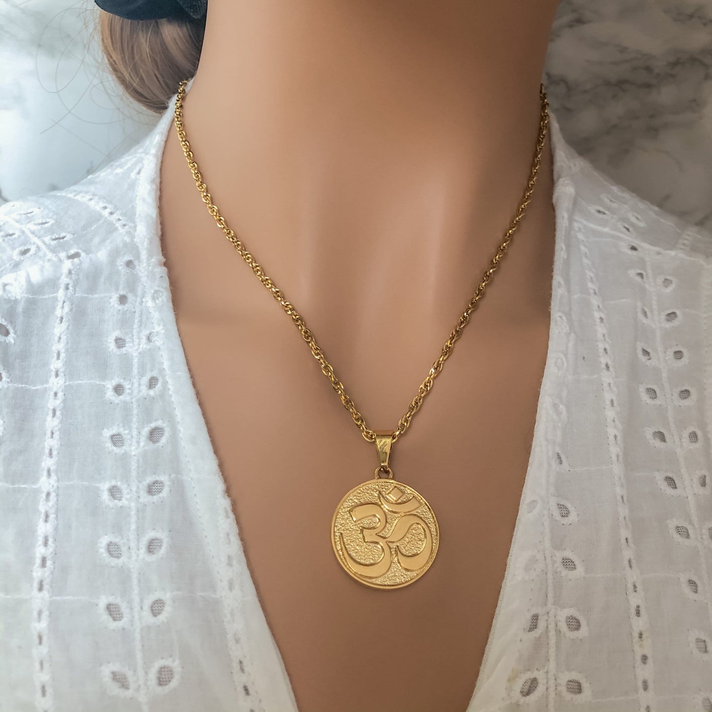 Om Necklace - Krave & Co | Stylish Jewelry and Accessories. Shop our Sale.