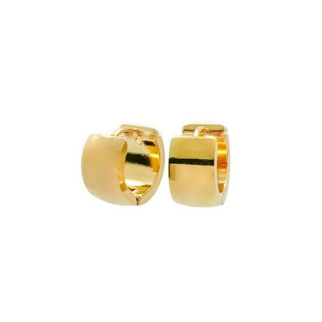 Thick Huggie Hoops