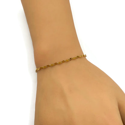 Flat Chain Bracelet