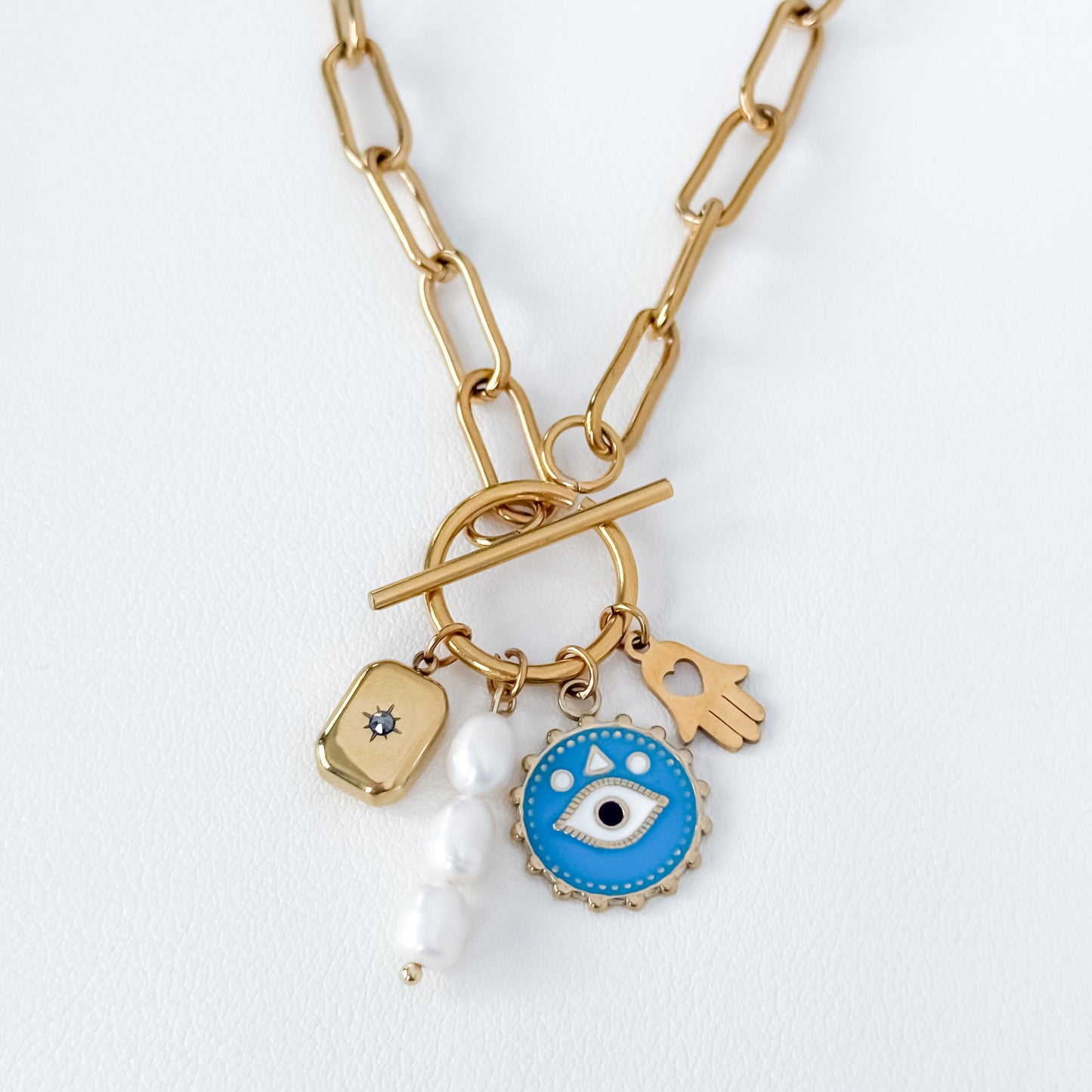 15mm Paperclip Toggle Chain