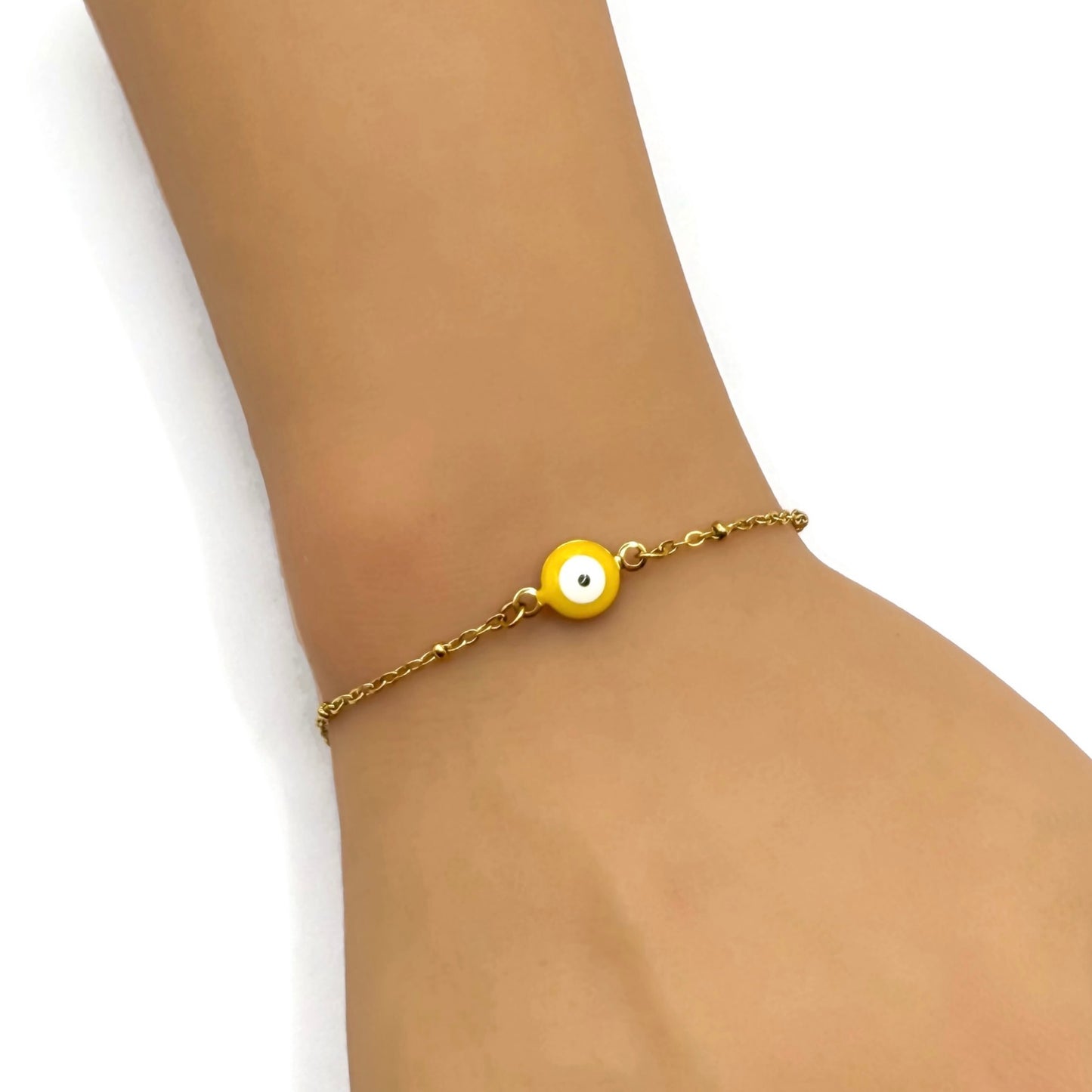 Yellow Eye Bracelet