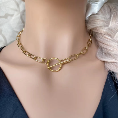 15mm Paperclip Toggle Chain