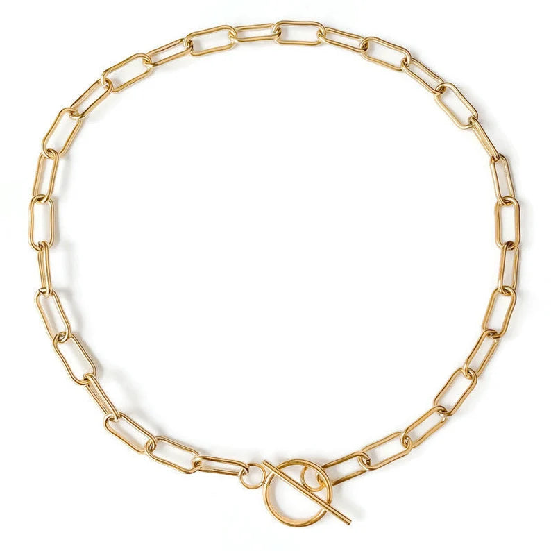 15mm Paperclip Toggle Chain