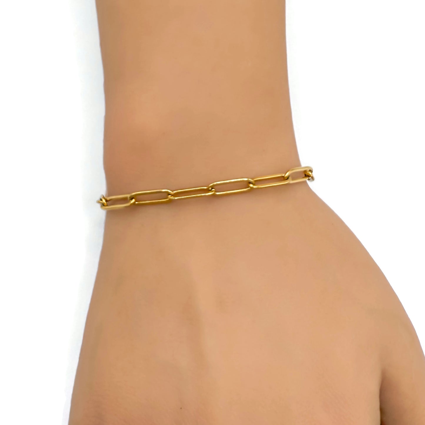 12mm Paperclip Bracelet