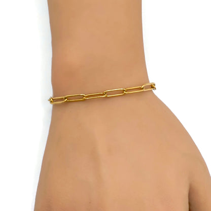 12mm Paperclip Bracelet