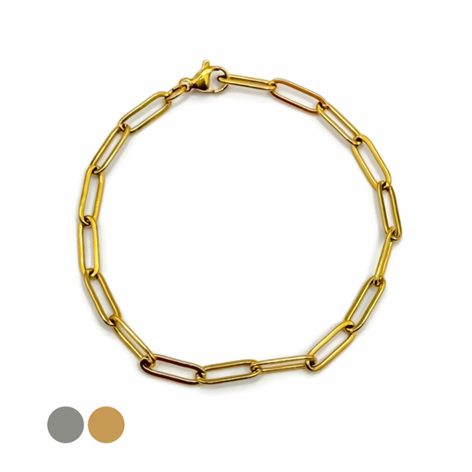 12mm Paperclip Bracelet