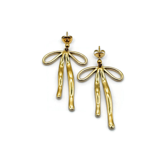 Dangle Bow Earrings